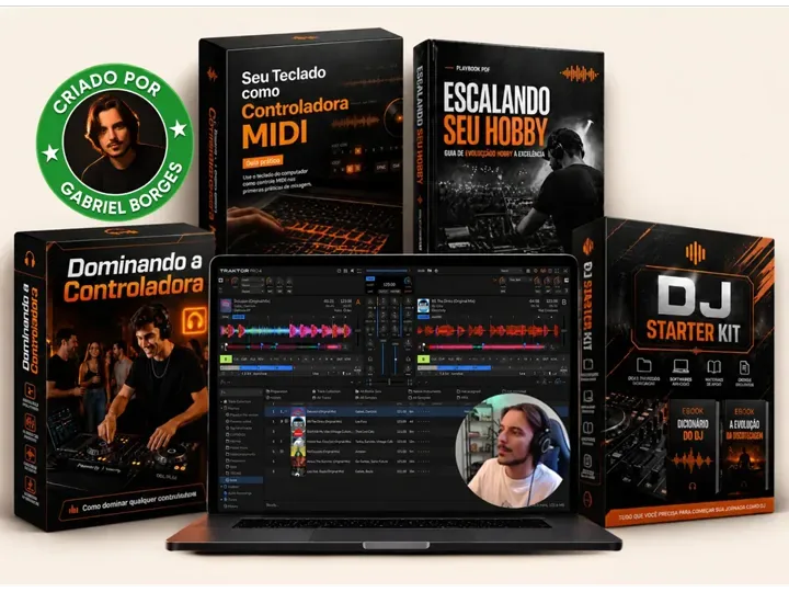 Tudo que vem no DJ Por Hobby Starter Pack